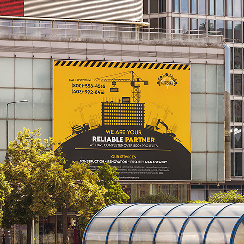 Billboard Design for GoodEarth Builders