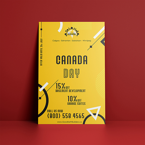 Flyer Design for GoodEarth Builders