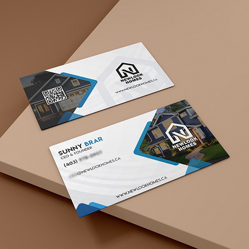 Business Card Design for New Look Homes