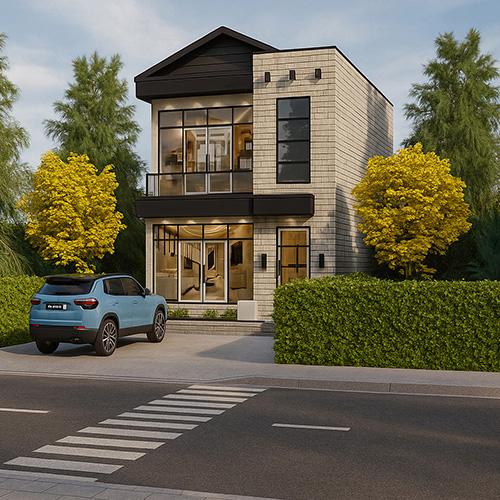 Residential Exterior 3D Modeling for NewLook Homes